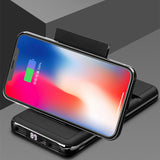 Bakeey 2 in 1 Qi Wireless Charger with Holder 10000mAh Power Bank Case for Samsung Xiaomi Huawei