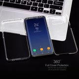 Full Body Transparent Touch Screen TPU Case For Samsung Galaxy S8 Plus