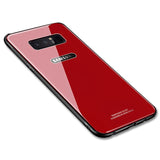 Bakeey™ Tempered Glass Mirror Back TPU Frame Protective Case for Samsung Galaxy Note 8/S8/S8Plus