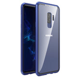 Bakeey Magnetic Adsorption Aluminum Tempered Glass Protective Case for Samsung Galaxy S9/S9 Plus/Note 8/S8/S8 Plus/S7/S7 Edge