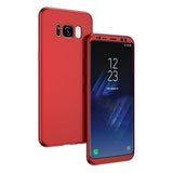 2 in 1 360° Full Body Front PC + Back Soft TPU Protective Case for Samsung Galaxy S8