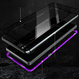 Bakeey Magnetic Adsorption Metal Clear Tempered Glass Scratch Resistant Protective Case for Samsung Galaxy Note 8