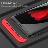 Bakeey 3 in 1 Double Dip 360° Protective Case Hard PC Cover for Samsung Galaxy S9 Plus