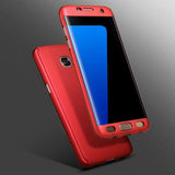 Bakeey™ 360 Degree Full Body Protection Case With Tempered Glass for Samsung Galaxy A3 A5 A7 2017