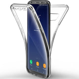 Full Body Transparent Touch Screen TPU Case For Samsung Galaxy S8 Plus