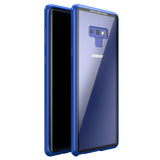 Bakeey Magnetic Adsorption Aluminum Tempered Glass Protective Case for Samsung Galaxy Note 9