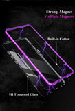 Bakeey Magnetic Adsorption Metal Clear Tempered Glass Scratch Resistant Protective Case for Samsung Galaxy Note 8