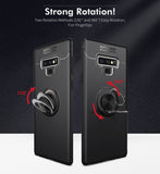 C-KU 360º Rotating Ring Grip Kickstand Protective Case For Samsung Galaxy Note 9