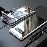 Bakeey Magnetic Adsorption Metal Clear Tempered Glass Scratch Resistant Protective Case for Samsung Galaxy Note 8