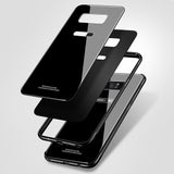 Bakeey™ Tempered Glass Mirror Back TPU Frame Protective Case for Samsung Galaxy Note 8/S8/S8Plus