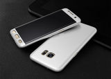 360° Full Body Soft HD Screen Protector+Hard PC Front+Back Case Cover For Samsung Galaxy S7 Edge