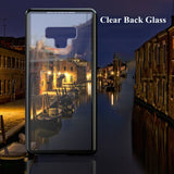 Bakeey Magnetic Adsorption Aluminum Tempered Glass Protective Case for Samsung Galaxy Note 9