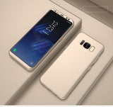 2 in 1 360° Full Body Front PC + Back Soft TPU Protective Case for Samsung Galaxy S8