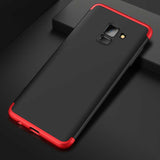 Bakeey™ 3 in 1 Double Dip 360° Full Body Protective Case for Samsung Galaxy A8/A8Plus