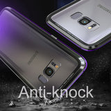 Bakeey 360° Magnetic Adsorption Aluminum Glass Protective Case for Samsung Galaxy S8/S8 Plus