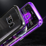 Bakeey 360° Magnetic Adsorption Aluminum Glass Protective Case for Samsung Galaxy S8/S8 Plus