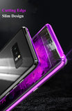 Bakeey Magnetic Adsorption Metal Clear Tempered Glass Scratch Resistant Protective Case for Samsung Galaxy Note 8