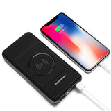 Bakeey 2 in 1 Qi Wireless Charger with Holder 10000mAh Power Bank Case for Samsung Xiaomi Huawei