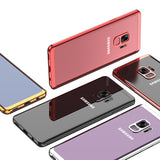 Bakeey Plating Bright Color Clear Soft TPU Protective Case For Samsung Galaxy S9/S9 Plus/Note 8/S8/S8 Plus/S7 Edge