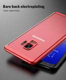 Bakeey Plating Bright Color Clear Soft TPU Protective Case For Samsung Galaxy S9/S9 Plus/Note 8/S8/S8 Plus/S7 Edge