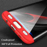 Bakeey™ 3 in 1 Double Dip 360° Protective Case Hard PC Cover for Samsung Galaxy S7/S7 Edge