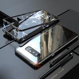 Bakeey Magnetic Adsorption Metal Clear Tempered Glass Scratch Resistant Protective Case for Samsung Galaxy Note 8