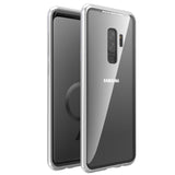 Bakeey Magnetic Adsorption Aluminum Tempered Glass Protective Case for Samsung Galaxy S9/S9 Plus/Note 8/S8/S8 Plus/S7/S7 Edge