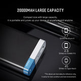 Rock Large Capacity 20000mAh Powerbank