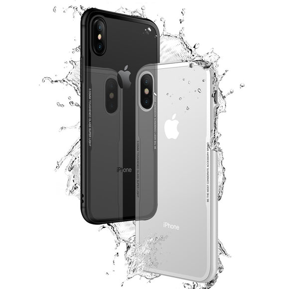 Tempered Glass iPhone Case