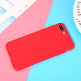 Color TPU Silicone Frosted Matte Case