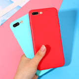 Color TPU Silicone Frosted Matte Case