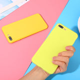 Color TPU Silicone Frosted Matte Case