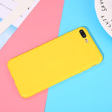 Color TPU Silicone Frosted Matte Case