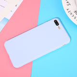 Color TPU Silicone Frosted Matte Case