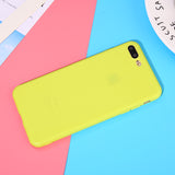 Color TPU Silicone Frosted Matte Case