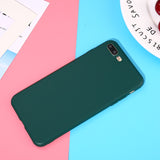 Color TPU Silicone Frosted Matte Case