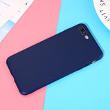 Color TPU Silicone Frosted Matte Case