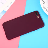 Color TPU Silicone Frosted Matte Case