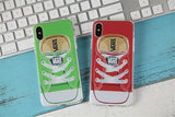 Funny Soft  Case Beer Gameboy Phone Battery Clear Silicone Cover