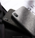 Luxury Cloth Texture Soft TPU Silicone Cover  Case