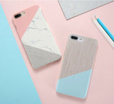 Marble Wood Ultra Slim Hard Cover