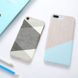 Marble Wood Ultra Slim Hard Cover