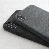 Cloth Texture Soft TPU case