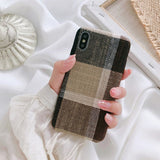 Cloth Texture Soft TPU case