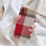 Cloth Texture Soft TPU case