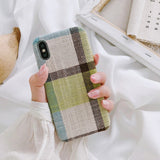 Cloth Texture Soft TPU case