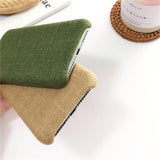 Cloth Texture Soft TPU case