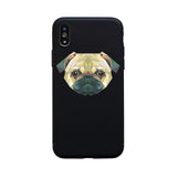 Cool Geometric Animals Tiger Lion Bear Wolf Dog soft Cover Case