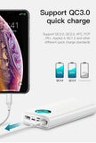 20000mAh Power Bank Fast Charging 3.0 USB External Battery