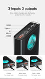 20000mAh Power Bank Fast Charging 3.0 USB External Battery